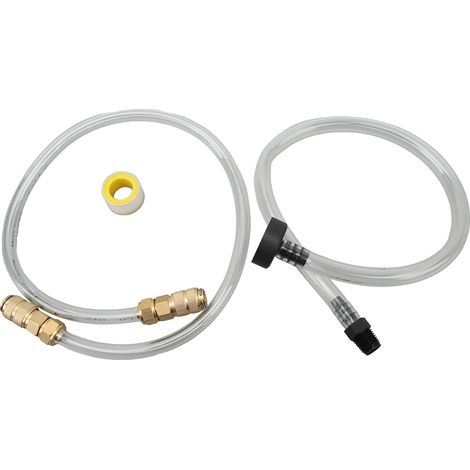Lot de 2 Durites de Purge pour Bateau, Raccord Plastique Étanche pour Direction Hydraulique Seastar, Tuyau de Remplissage d'Huile Résistant, Kit de Connexion Marin (1/5)