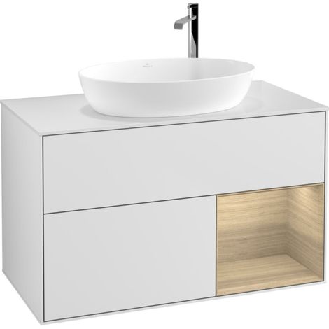 Villeroy & Boch F901PCMT Meuble sous-vasque Finion F90 (1/2)