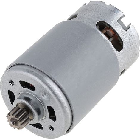 RS550 18V 19500RPM DC Motor with Two Speeds, 11 Teeth, and High Torque for Electric Drill/Screwdriver (1/5)
