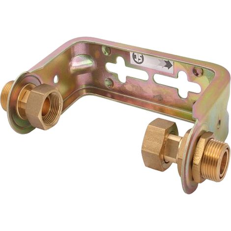 JS WZ-EINBAUBUEGEL, M. VSB, STARR 80MM,QN 1,5, 3/4"x1/2",VERZINKT