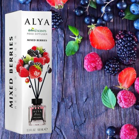 Bâtonnets parfumés Alya Fruits Rouges 100 ml