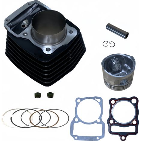 Kolbenteile für Honda CG125 150cc Motorradmotoren, einschließlich Zylinderverlängerung für CG125. (1/4)