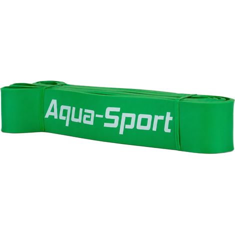 AQUA-SPORT POWERSTRECH SUPERBAND GRÜN 2080x4,5x45mm WIDERSTAND 22-57kg AS2080 (1/5)