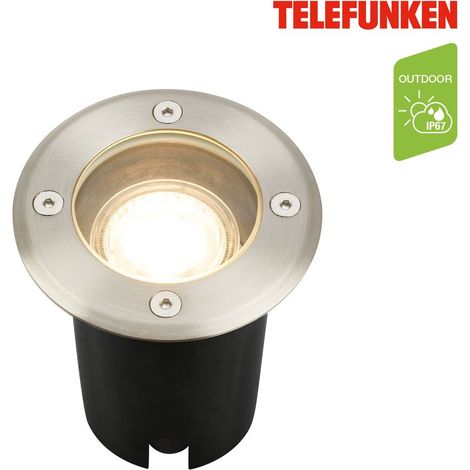 LED Bodenleuchte Bodenstrahler Bodeneinbaustrahler Wasserdicht gehärtetes Glas