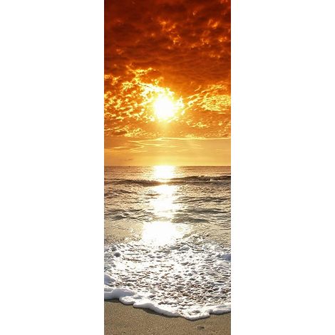 Tapete – Wandbild – PVC – Wiederablösbar – Selbstklebende Tapete – Sofort einkleisterbar – Für Schlafzimmer, Wohnzimmer und Flur – 200 x 77 cm (1/5)