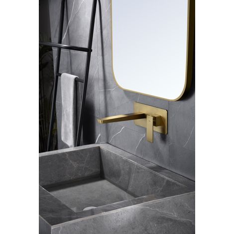 IMEX GLP048/OC PISA Monomando Empotrado Lavabo Oro Cepillado - ref: GLP048/OC (1/3)