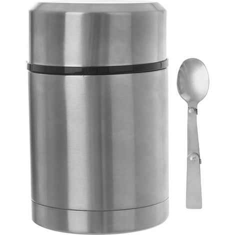 Lunch-Thermoskanne aus Edelstahl, 700 ml (1/5)