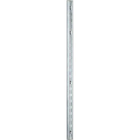 PROFILO LINEARE PER MENSOLE ART.2750 H. cm 198 - verniciato bianco