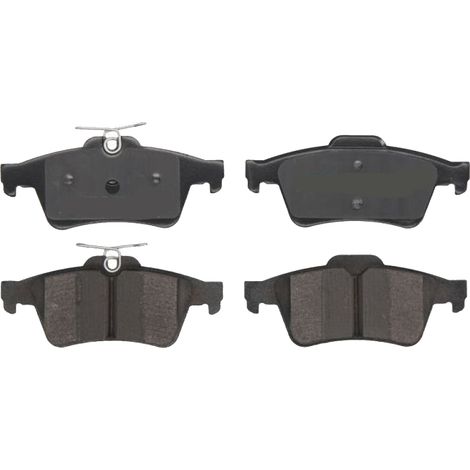 KIT PASTIGLIE FRENO POSTERIORI compatibile con RENAULT LAGUNA II (BG0/1) / PASTIGLIE FRENANTI AUTO OEM P 59 044, / SOSTITUZIONE DIRETTA / BASSA POLVERE / SILENZIOSO