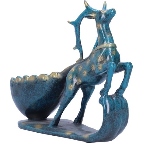 Porte-bouteilles décoratif, figurine, objet de décoration pour cave à vin, cadeau de mariage ou d'affaires (1/5)