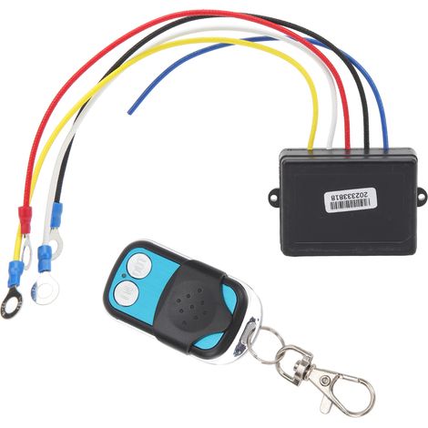 Télécommande Sans Fil pour Treuil DC 12V 24V Portée 15m Haute Sensibilité Universelle pour Voiture Quad Camion SUV (1/5)