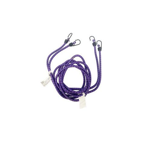 C SET 2 FUNI ELASTICHE D.8 C/2 GANCI FE 200 VIOLA