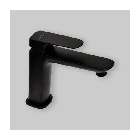 Mitigeur lavabo moyen "Nove" noir mat (1/5)