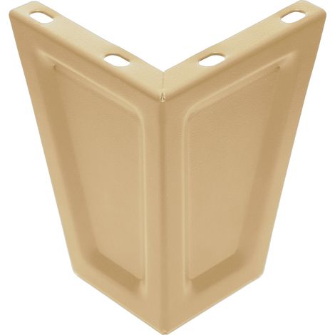 Pieds de meuble, ensemble de 4 pcs. beiges