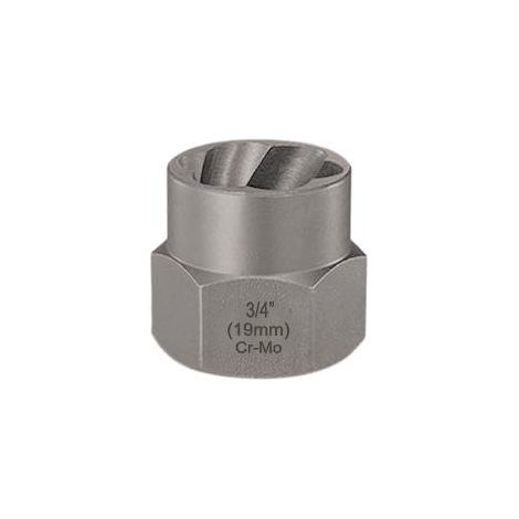 Chiave a bussola per allentare viti e dadi danneggiati, 3/4" (19 mm) - acciaio forgiato/Cr-Mo, Teger (1/3)