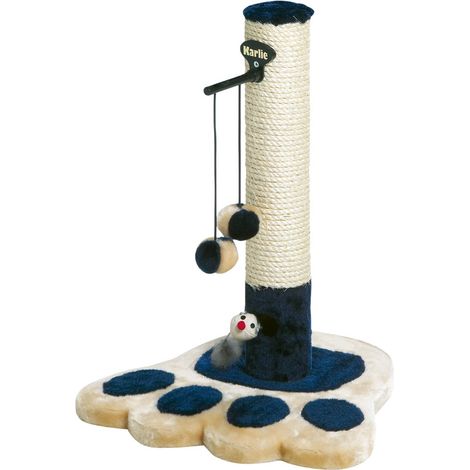 K & F Cat Dad K & Fitty K & Fidz II Beige/Blue 37 X 37 X 49 CM