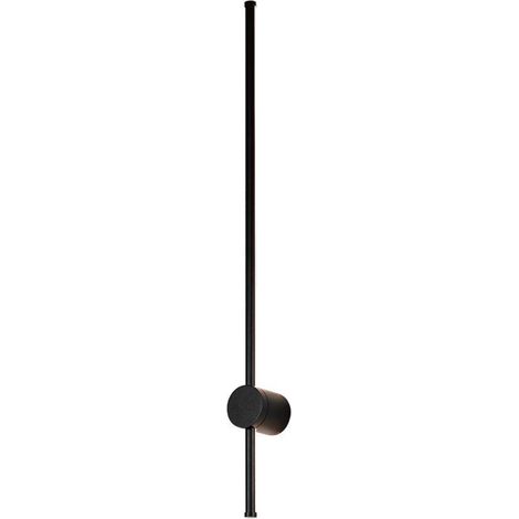 V-TAC 12W LED Wandleuchte Schwarz Warmweiß IP65