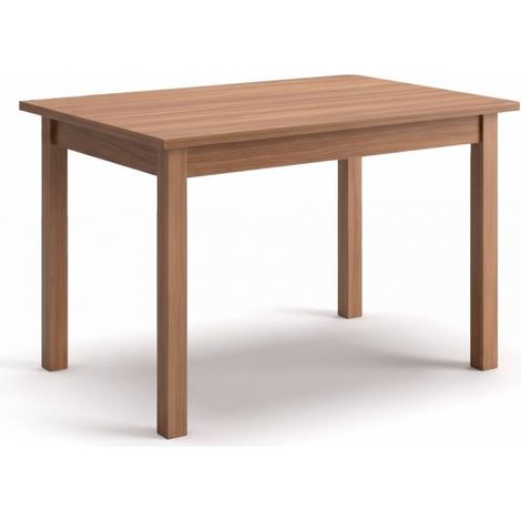 Tavolo allungabile Firenze 110x70 con allunga da 40 cm. in noce naturale