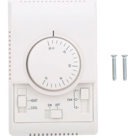 Thermostat mécanique pour climatiseur mural - Régulateur de température (10-30℃, AC220V) (1/5)
