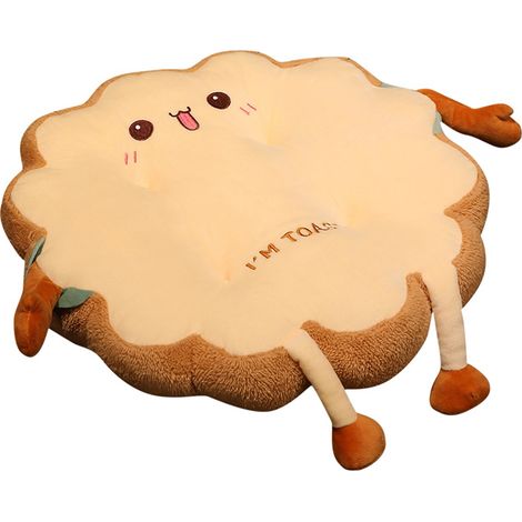 Niedliches, weiches Plüsch-Toastkissen, bezauberndes Geschenk für Kinder und Erwachsene. (1/5)