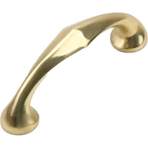 Poignées de meuble en cuivre, poignées de tiroir dorées, 3 tailles, poignée de porte de placard simple de 64 mm (1/5)