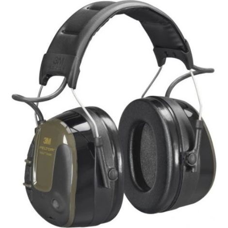 Casco Antirumore Attivo con Riduzione di 32 dB Peltor ProTac Shooter MT13H223A di 3M � Protezione Uditiva Professionale per Caccia e Lavoro, 1 Pezzo (1/2)
