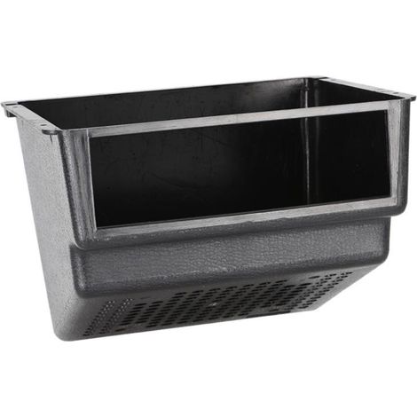 Support autoradio Din avec emplacement HP 130mm - Noir