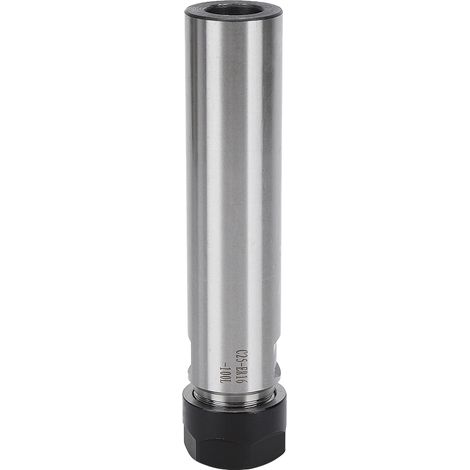 Mandrin de serrage ER16A-100L (C25) en acier allié chrome-molybdène, tige de rallonge droite pour porte-pince. (1/5)