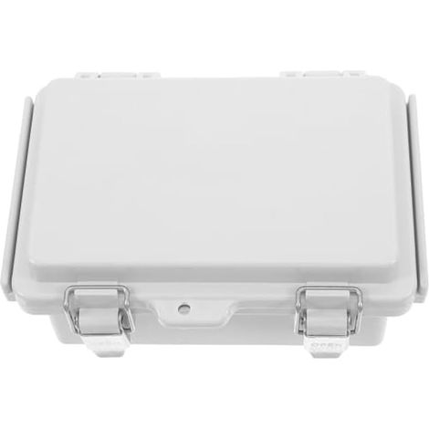 Boîtier de Distribution Électrique Étanche 100X150X70 MM Coffret Multifonction en Plastique Robuste Boîte de Jonction Extérieure Couvercle Étanche pour Projet Électronique et (1/5)