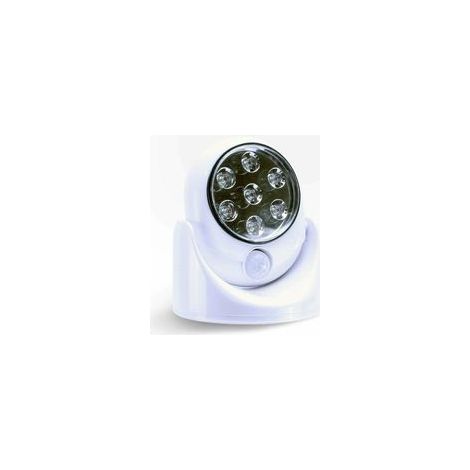Lampe sans fil 7 LED avec détecteur de mouvement, orientable 360°, Starlight – (1/4)