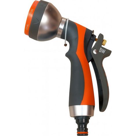 Pistola Pulverizar Luxury 7 Patrones De Zinc Y Doble Sobremoldeo