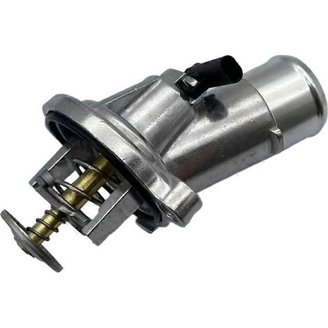 Ensemble de boîtier de thermostat de liquide de refroidissement automobile adapté aux camionnettes Ram 2500/3500/4500/5500 V8 6.4L, modèles 2014-2022, numéros de pièces : 4893177AB et 4893177AC. (1/5)