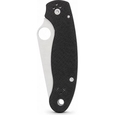 Coltello a serramanico manico nero G10 (1/5)