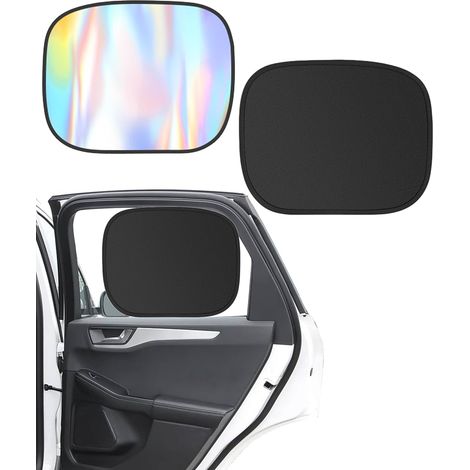 Pare Soleil Voiture Latéral,Pare-soleils pour Vitres Latérales Auto,Protection Soleils Voitures,Cache Soleil pour FenêTre Voiture Bebe,Convient à la Plupart des Voitures,SUV (Vitre arrière) (1/5)