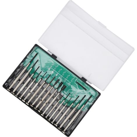 Kit 18 pièces tournevis précision acier chrome-vanadium démontage réparation smartphone montre (1/5)