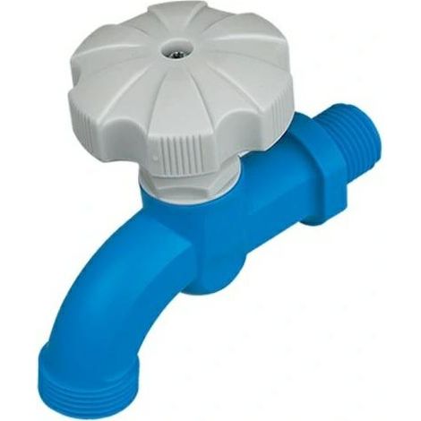 Grifo de jardín Greenmill 3/4"-3/4", conexión robusta, ideal para uso exterior en sistemas de riego