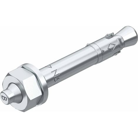 OBO Bettermann Ancrage à clouer N avec filetage M6 6x49mm acier galvanisé, 3498396 (1/2)