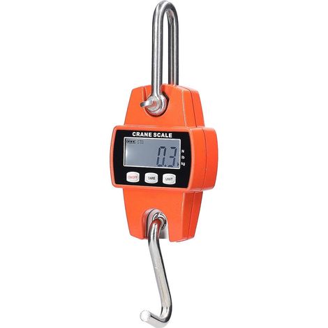 Mini balance numérique LCD 2-300 kg, portable, adaptée à un usage industriel, électronique, robuste, avec bras de levage et balance suspendue (1/5)