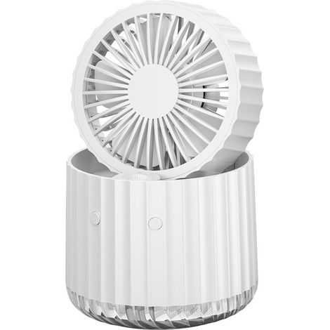 Ventilatore, piccolo ventilatore umidificatore a nebulizzazione portatile elettrico pieghevole (1/4)