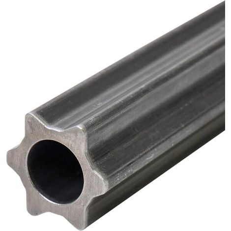 Tuyau à profil en étoile S4 Ø extérieur 51x37 mm L=0,8 m Walterscheid 754900800 (1/2)