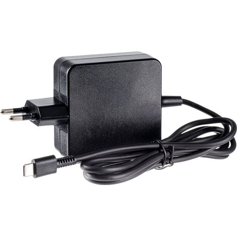 Adaptador de corriente para portátil, cargador rápido, cable USB-C de 65 W, compatible con Lenovo, Asus, Acer y Apple. (1/2)
