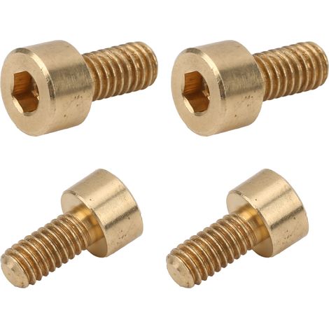 50 Stück Sechskantschrauben, Kupferbefestigungselemente, Hardware-Werkzeuge, Industriebedarf M4M4x8 (1/5)