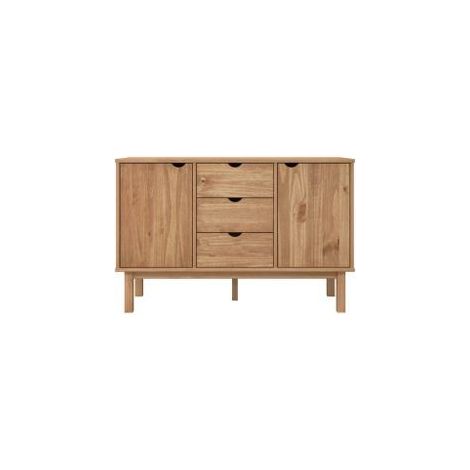 Buffet OTTA 113,5x43x73 Bois massif de pin (1/5)