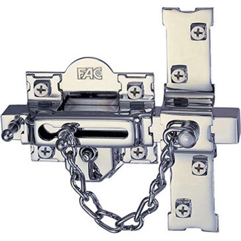 307r/80 pulsante di blocco sinistro/pompa a chiave. Profilo 70mm cromato fac