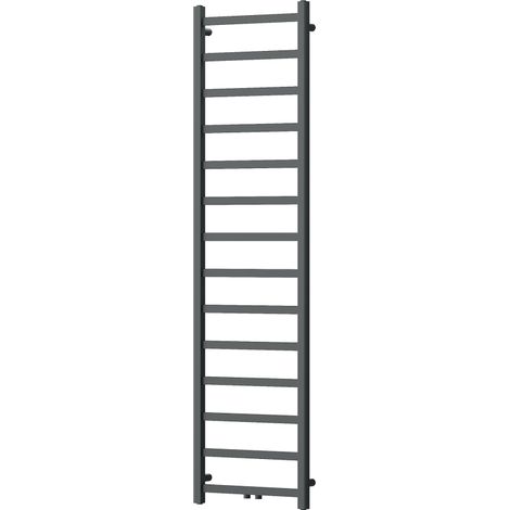 Radiateur de salle de bain Mexen Bolt 1800 x 500 mm, 460 W, anthracite - W126-1800-500-00-66 (1/3)