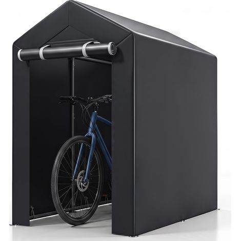 COSTWAY Abri de Vélos Extérieur, 150 x 92 x 150 cm (Noir)