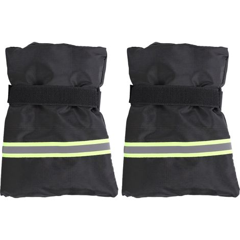 Copertura per rubinetto esterno Toivize - Tessuto Oxford 210D impermeabile - Isolamento invernale e protezione dal gelo con strisce riflettenti - Confezione da 2 - 35x25 cm (1/5)