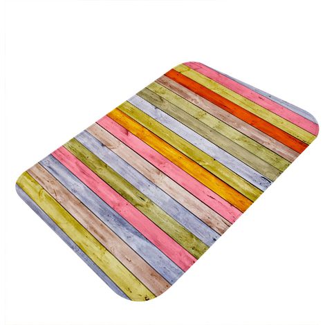 Tapis antidérapant absorbant pour salle de bain, paillasson non glissant, moquette décorative pour chambre, tapis de bain antidérapant