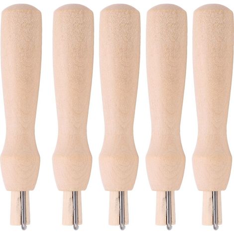 Filznadeln, DIY-Holzwerkzeug, rostfrei, für Trocken- und Nassfilzen, vielseitiges Wollfilz-Set (1/5)