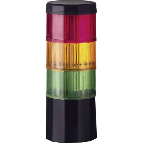 Werma Signaltechnik Columna de señalización roja 165 mm
